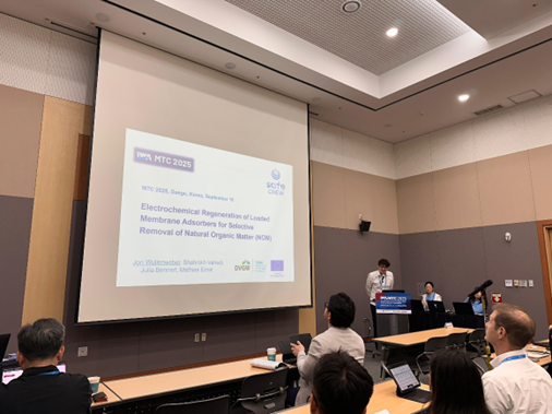 Adsorptive membranes to remove DBP precursors at IWA Membrane Technology Conference 2025