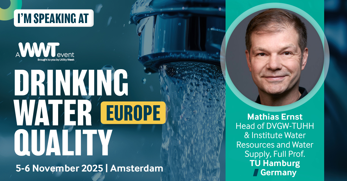 Drinking Water Quality Europe 2025: Key note speaker from SafeCREW