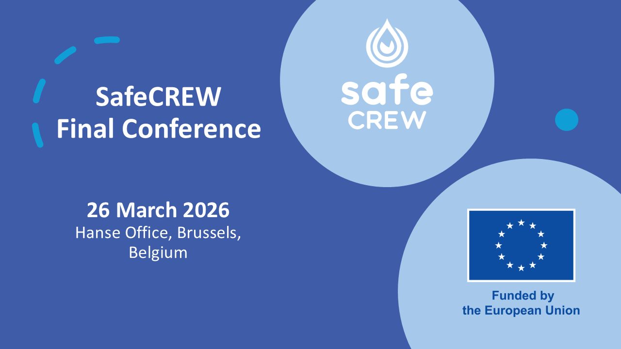 SAVE THE DATE: SafeCREW Final Conference on 26 March 2026 in Brussels