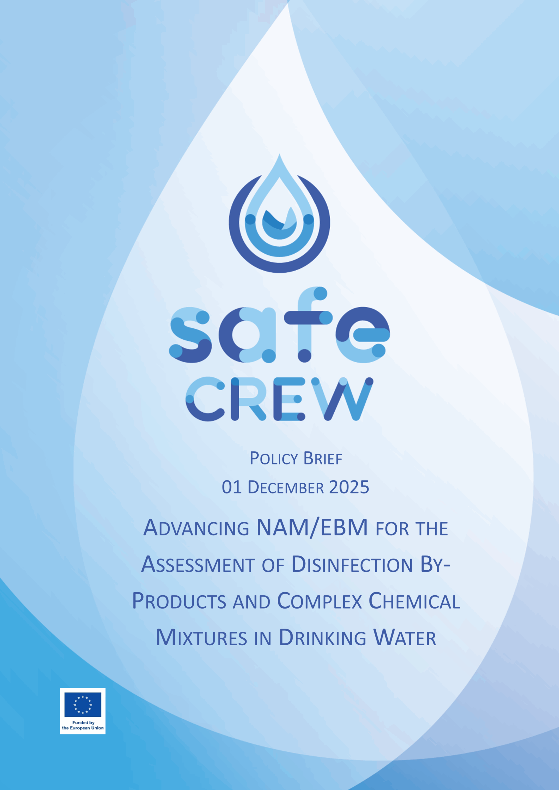 Policy Brief: Advancing NAM/EBM for the Assessment of Disinfection By-Products and Complex Chemical Mixtures in Drinking Water